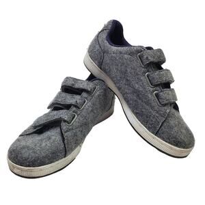 Excess Sneaker Womens 9 Wool Hook and Loop Shoes Closure Gray Purple Wooly